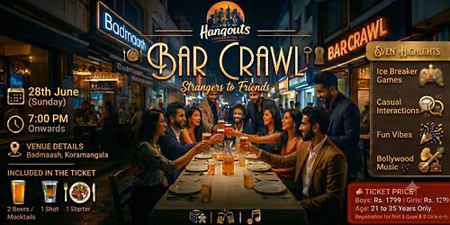 Bar Crawl by Hangouts