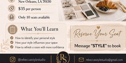 Find your Style Seminar and Brunch
