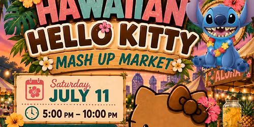 HELLO KITTY & STITCH MASH UP MARKEG