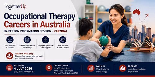 Move to Australia as an Occupational Therapist: An Info Session