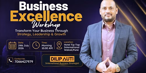 BUSINESS EXCELLENCE WORKSHOP 2.0 - PUNE