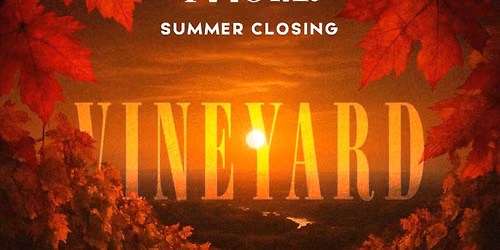 AWSM. VINEYARD SUMMER CLOSING \u2013 Sunset Party Wien am Nussberg
