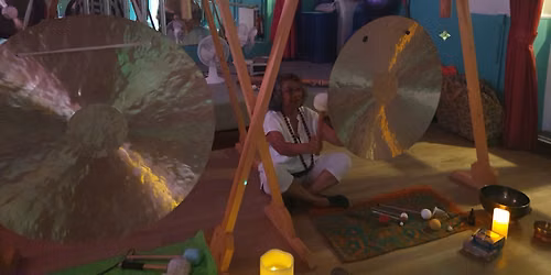 Gong Bath+Dragon Frequency Tubes 111hz+Chakras Alignment with Pyramids