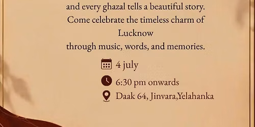 shaam e lucknow at daak64