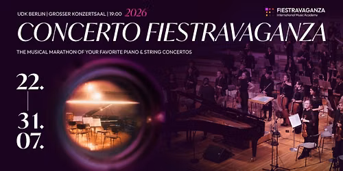 CONCERTO FIESTRAVAGANZA | Closing Gala in der UdK