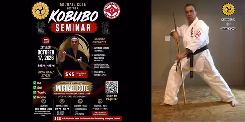 New Hampshire Kobudo Seminar 2026