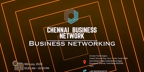 GLOBAL STARTUPS CLUB l STARTUP NETWORKING CHENNAI 2026