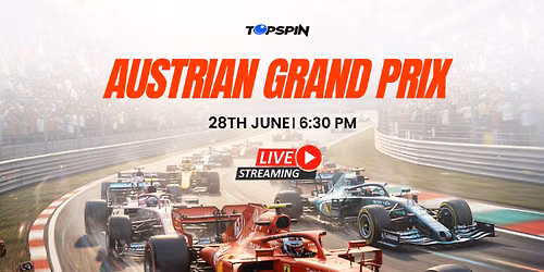 Austrian Grand Prix - Live screening