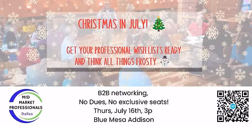 Mid Market Professionals DALLAS July event
