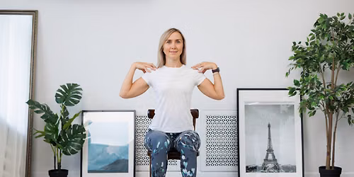 Chair Yoga classes for Seniors or People with restricted or low mobility