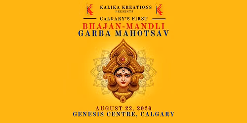 Bhajan-Mandli Garba Mahotsav | August 22, 2026 | Calgary, AB