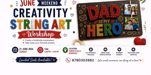 Father\u2019s Day String Art Workshop
