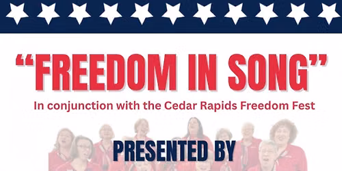 Freedom in Song Concert presented by Metro Mix Chorus