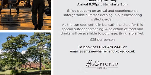 OUTDOOR CINEMA UNDER THE STARS