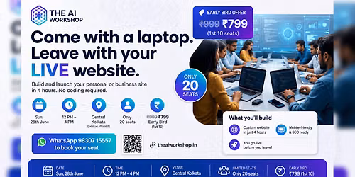 The Ai Workshop #01 \u00b7 Build Your Own Website