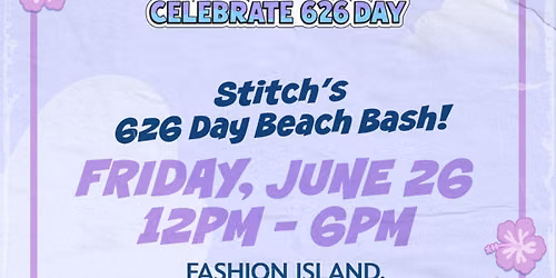 Stitch's 626 Day Beach Bash