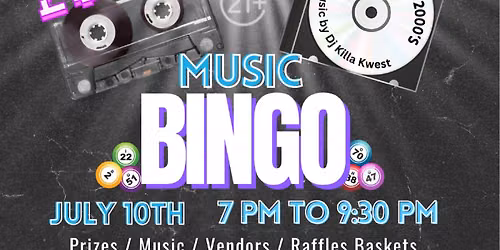 2000's Throwback Music Bingo