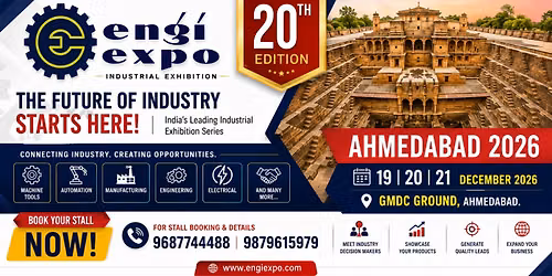 Engiexpo | Industrial Exhibition in Ahmedabad 2026 | Engineering Expo 2026