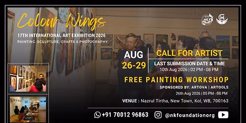 Colour Wings "17th International Art Expo in Kolkata