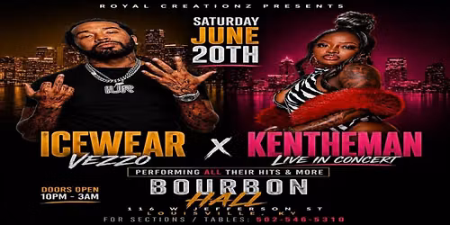 KENTHEMAN & ICEWEAR VEZZO LIVE IN CONCERT