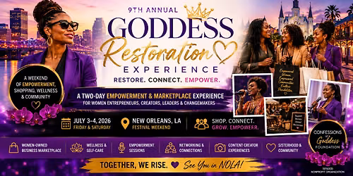 The Goddess Restoration Experience &amp;amp; Luxe Marketplace