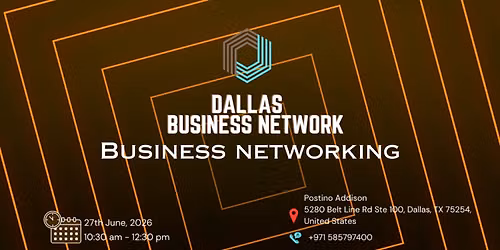 Business Networking Dallas 2026