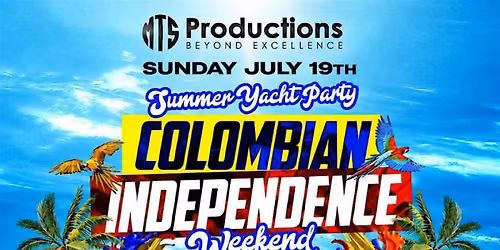 Colombian Independence Weekend Yacht Party NYC \u2013 Jewel Yacht