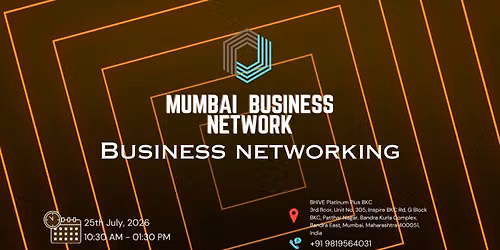 MUMBAI BUSINESS NETWORK | BUSINESS NETWORKING 2026