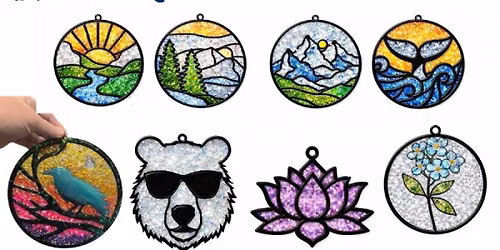 Resin Suncatcher Workshop ~ADVANCED RESERVATION REQUIRED