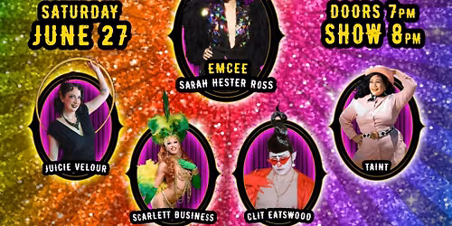 \ud83c\udf08 S\u00e9duction F\u00e9roce PRIDE Show Returns This Saturday at The Mint Tavern!