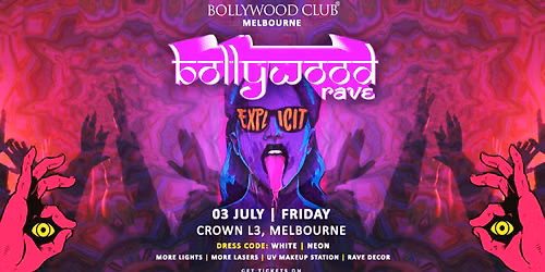 Bollywood Club Presents Bollywood Rave at Crown, Melbourne