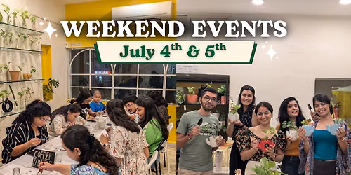 Paint & Connect at CPL Naranpura (July 4th & 5th)