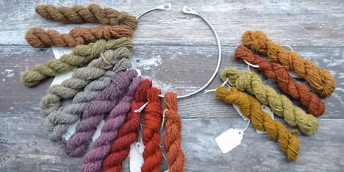 Natural Dyeing Workshop for Protein Fibres