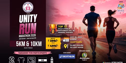 UNITY RUN - RUN FOR EDUCATION MARATHON