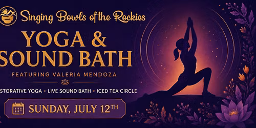 Restorative Yoga, Sound Bath & Iced Tea Circle