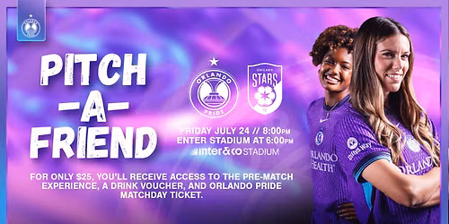 Pitch-A-Friend Orlando Pride 