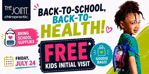 Back-to-School, Back-to-Health School Supply Drive at The Joint Chiropractic Ocala