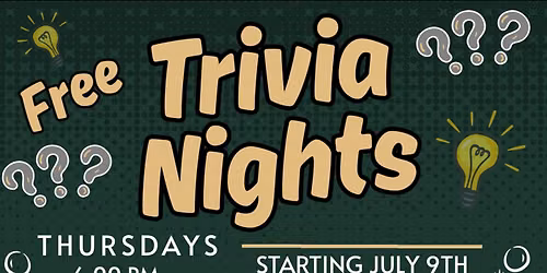 THURSDAY NIGHT TRIVIA AT THE 19TH HOLE!