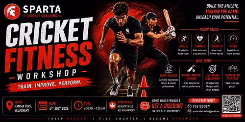 Cricket Fitness Workshop