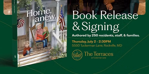 July 2: Book Signing and Release Party for 'Home, anew,' A Powerful Book Celebrating America 250