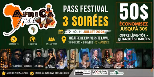 Festival AfriCa Fest Qu\u00e9bec - 4\u00e8me \u00c9dition