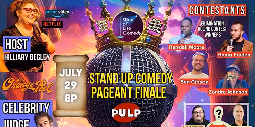 2026 Standup Comedy Pageant Finale