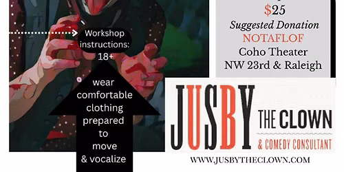 Spooky Clown Workshop with Jusby