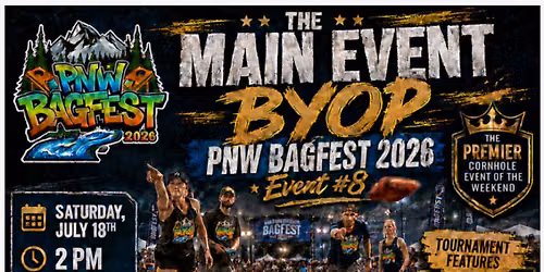 PNW BagFest Cornhole Tournament -- all ages & skills
