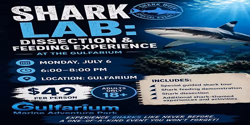 Shark Lab: Dissection and Feeding Experience