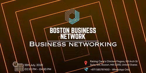 BUSINESS NETWORKING Boston 2026