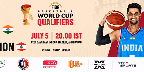 FIBA World Cup 2027 Asian Qualifiers - Window 3_Ind vs Leb