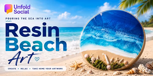 Resin Beach Art