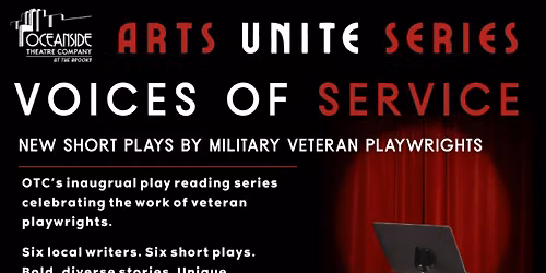 Voices of Service: New Short Plays by Military Veteran Playwrights