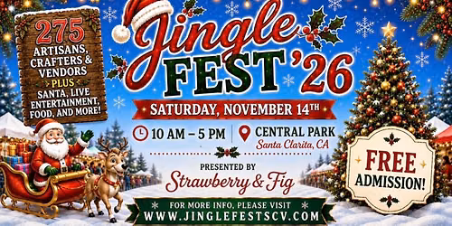 Strawberry & Fig\u2019s JINGLE FEST \u201826 \ud83c\udf32